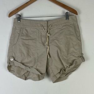 J.Crew Cream Shorts Size 8